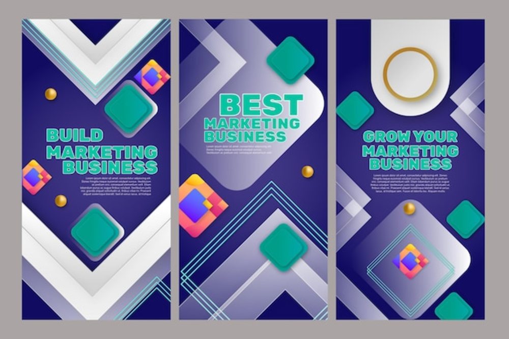 營銷業務instagram故事模板